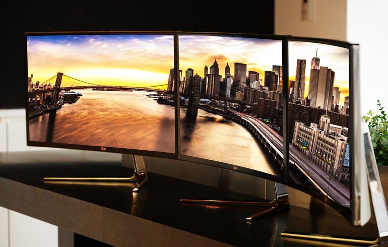 LG prepara monitor de tela curva para gamers